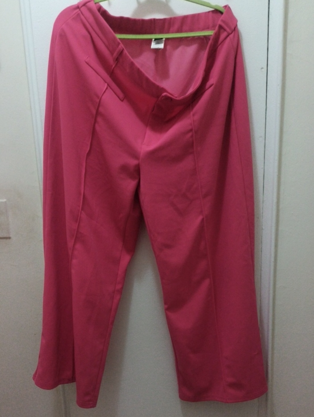 SHEIN Hot Pink Wide-Leg Women's Pants